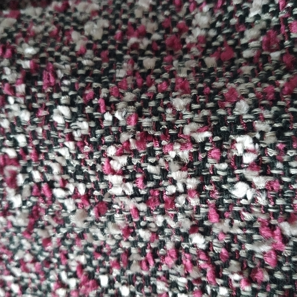 Appleseed's Petite Woven Nubby Classic Button front Blazer Jacket 10P - Picture 14 of 15